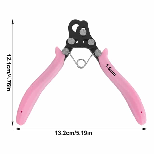 ALOICI One Step Looper – 1.5 mm Loops – Pink3 ALOICI One Step Looper – 1.5 mm Loops - Pink