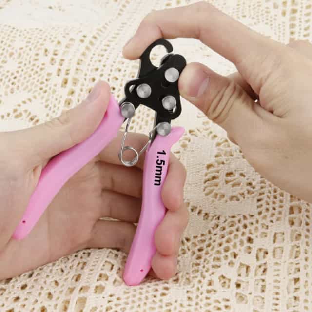 ALOICI-One-Step-Looper-80-1.5-mm-Loops-Pink4 Gifts for Jewelry Makers