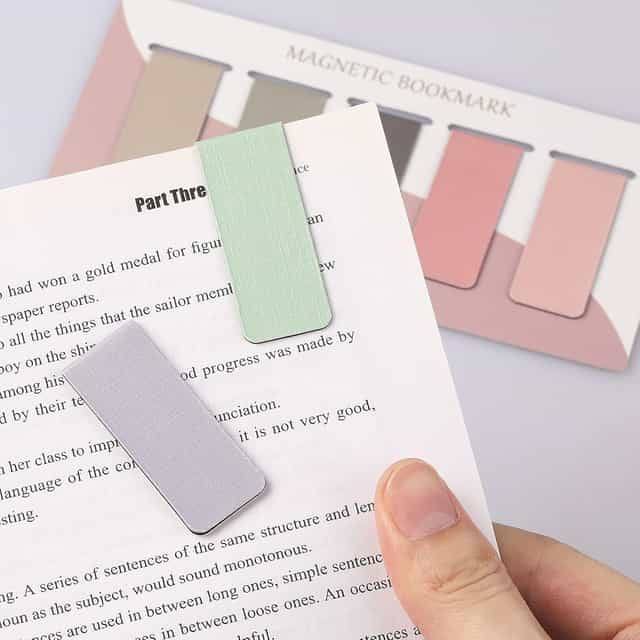 Joyberg 15 Pcs Bookmark, Magnetic Bookmarks for Women, Men, Book Lovers, Page Markers for Students Teachers Reading (Misty, Ocean, Emerald)6 Joyberg 15 Pcs Bookmark, Magnetic Bookmarks for Women, Men, Book Lovers, Page Markers for Students Teachers Reading (Misty, Ocean, Emerald)